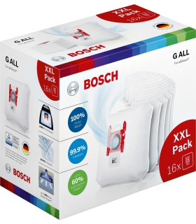 Bosch BBZ16GALL Bolsa para aspirador, PowerProtect Type G ALL