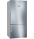 Bosch KGN86AIDR Serie 6, Frigorífico combinado de libre instalación, 186 x 86 cm (81 cm de fondo), Acero inoxidable antihuellas