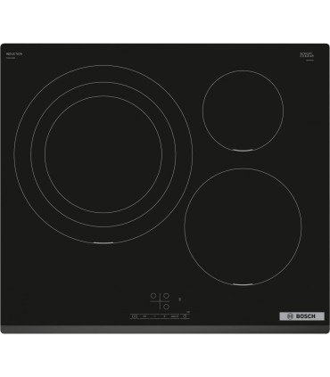Bosch PID631BB5E Serie 4, Placa de inducción, 60 cm, negro, Placa sin perfiles