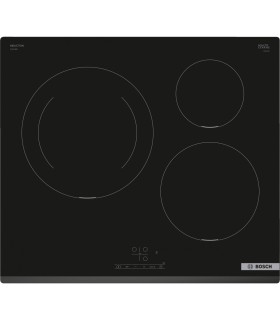Bosch PIJ631BB5E Serie 4, Placa de inducción, 60 cm, negro, Placa sin perfiles