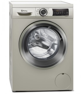 Balay 3TS384XT Lavadora, 8 kg, 1400 rpm, Acero antihuellas
