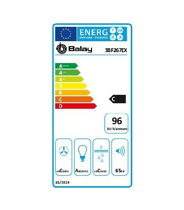 Balay 3BF267EX Módulo de integración, 52 cm
