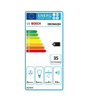 Bosch DRC96AQ50 Serie 6, Extractor de techo, 90 cm