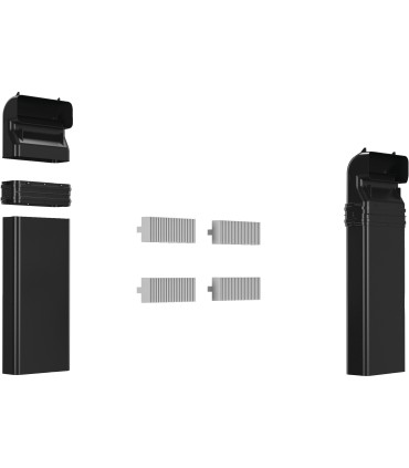 Siemens HZ9VDKE1 Kit básico de salida exterior para placa con extractor