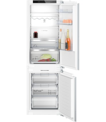 Balay 3KID767F Frigorífico combi  integrable, 177.2 x 55.8 cm, Cierre suave con puerta fija