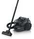 Bosch BGC21X200 Serie 4, Aspirador sin bolsa, Negro