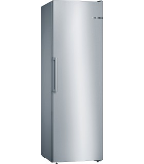 Bosch GSN36VIEP Serie 4, Congelador de libre instalación, 186 x 60 cm, Acero inoxidable antihuellas