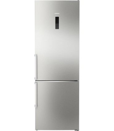 Siemens KG49NAICT iQ500, Frigorífico combinado de libre instalación, 203 x 70 cm, Acero inoxidable antihuellas