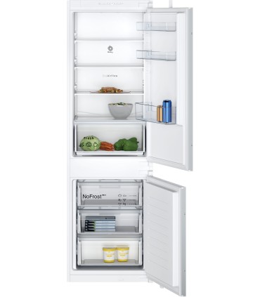 Balay 3KIE712F Frigorífico combi  integrable, 177.2 x 54.1 cm, Sistema de integración de puerta deslizante