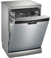 Siemens SN23EI03ME iQ300, Lavavajillas de libre instalación, 60 cm, Acero inoxidable