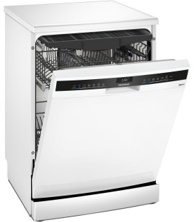 Siemens SN23HW02ME iQ300, Lavavajillas de libre instalación, 60 cm, Blanco