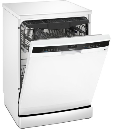 Siemens SN23HW02ME iQ300, Lavavajillas de libre instalación, 60 cm, Blanco