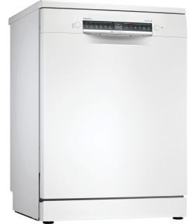 Bosch SMS4EMW06E Serie 4, Lavavajillas de libre instalación, 60 cm, Blanco