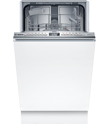 Bosch SPH4EKX24E Serie 4, Lavavajillas totalmente integrable, 45 cm, Puerta deslizante