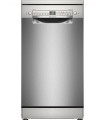 Bosch SPS2HKI58E Serie 2, Lavavajillas de libre instalación, 45 cm, Acero inoxidable