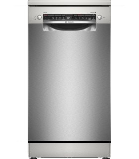 Bosch SPS4EMI61E Serie 4, Lavavajillas de libre instalación, 45 cm, Acero inoxidable
