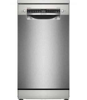 Bosch SPS4HMI49E Serie 4, Lavavajillas de libre instalación, 45 cm, Acero inoxidable