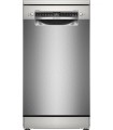 Bosch SPS4HMI49E Serie 4, Lavavajillas de libre instalación, 45 cm, Acero inoxidable