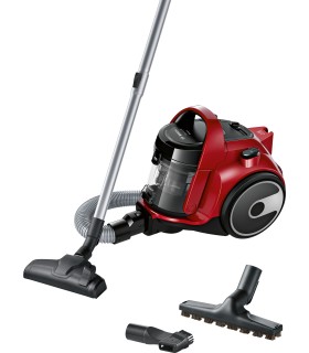 Bosch BGC05A322 Series 2, Aspirador sin bolsa, rojo
