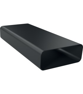 Siemens HZ9VDSM2 Conducto plano, 1000 mm, Negro