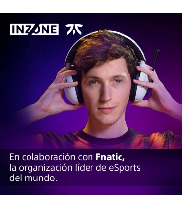 Sony INZONE H5 Auriculares inalámbricos para gaming WH-G500, color blanco