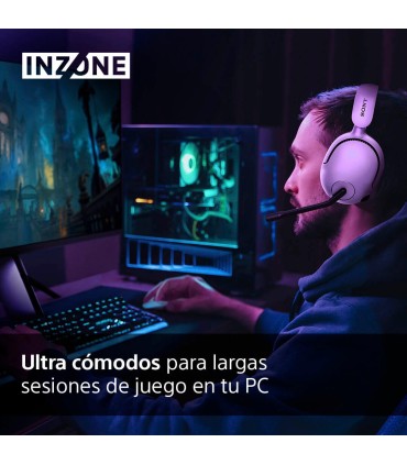 Sony INZONE H5 Auriculares inalámbricos para gaming WH-G500, color blanco