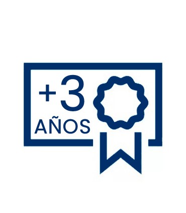 Ampliación de garantía oficial de 3 años adicionales (+129,00 €)