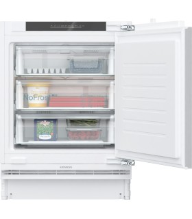 Siemens GU21NADE0 iQ500, Congelador integrable, 82 x 59.8 cm, Cierre suave con puerta fija