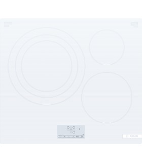 Bosch PID612BB1E Serie 4, Placa de inducción, 60 cm, Blanco