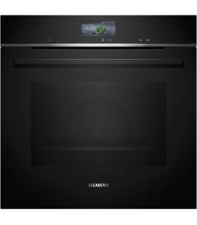 Siemens HB776G1B1 iQ700, Horno pirolítico, 60 x 60 cm, Negro