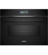 Siemens CM776GKB1 iQ700, Horno compacto pirolítico con microondas, 60 x 45 cm, Negro
