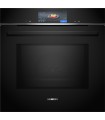 Siemens HM778GMB1 iQ700, Horno pirolítico con microondas, 60 x 60 cm, Negro