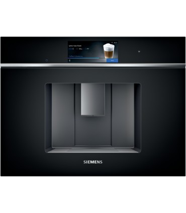 Siemens CT718L1B0 iQ700, Cafetera superautomática integrable, Negro