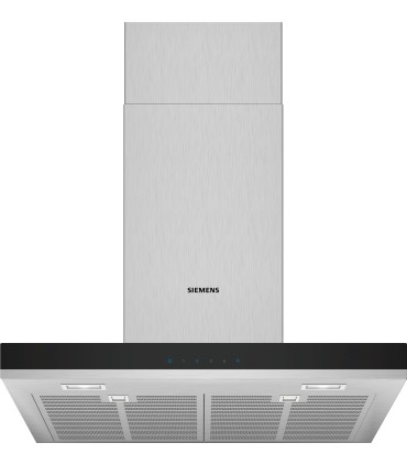 Siemens LC67BHM50 iQ300, Campana decorativa de pared, 60 cm, Acero inoxidable
