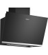 Siemens LC81KAN60 iQ500, Campana decorativa de pared, 80 cm, Cristal negro