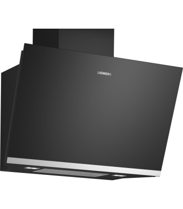 Siemens LC81KAN60 iQ500, Campana decorativa de pared, 80 cm, Cristal negro