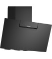 Siemens LC87KFN60 iQ300, Campana decorativa de pared, 80 cm, Cristal negro