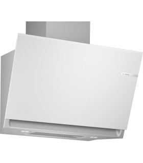 Bosch DWK81AN20 Serie 6, Campana decorativa de pared, 80 cm, Cristal blanco
