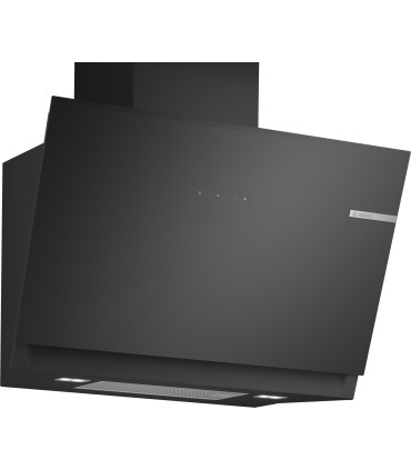 Bosch DWK81AN60 Serie 6, Campana decorativa de pared, 80 cm, Cristal negro