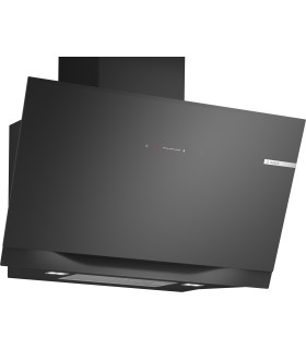 Bosch DWK91LT60 Serie 8, Campana decorativa de pared, 90 cm, Cristal negro