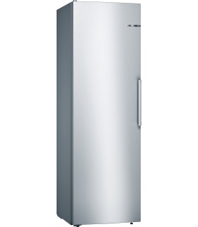 Bosch KSV36FIEP Serie 4, Frigorífico 1 puerta de libre instalación, 186 x 60 cm, Acero inoxidable antihuellas