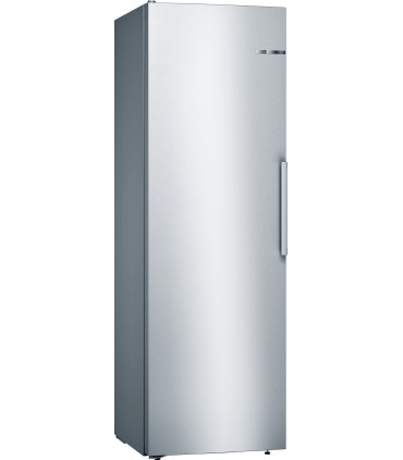 Bosch KSV36FIEP Serie 4, Frigorífico 1 puerta de libre instalación, 186 x 60 cm, Acero inoxidable antihuellas