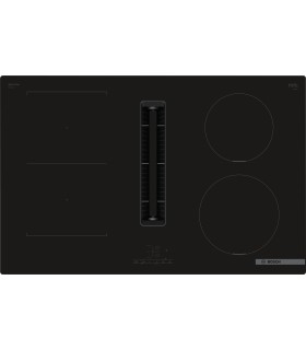 Bosch PVS811B16E Serie 4, Placa de inducción con extractor integrado, 80 cm, sin perfiles