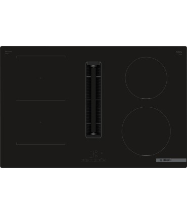 Bosch PVS811B16E Serie 4, Placa de inducción con extractor integrado, 80 cm, sin perfiles