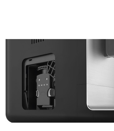 Smeg BCC13BLMEU Cafetera superautomática, Collezione, Negro, con capuccinador