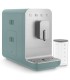 Smeg BCC13EGMEU Cafetera superautomática, Collezione, Verde Esmeralda Mate, con capuccinador