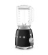 Smeg BLF03BLEU Batidora de vaso, 50's Style, Negro