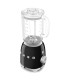 Smeg BLF03BLEU Batidora de vaso, 50's Style, Negro