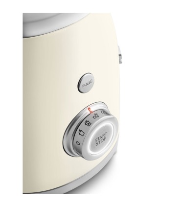 Smeg BLF03CREU Batidora de vaso, 50's Style, Crema