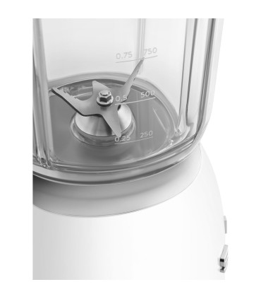Smeg BLF03WHEU Batidora de vaso, 50's Style, Blanco